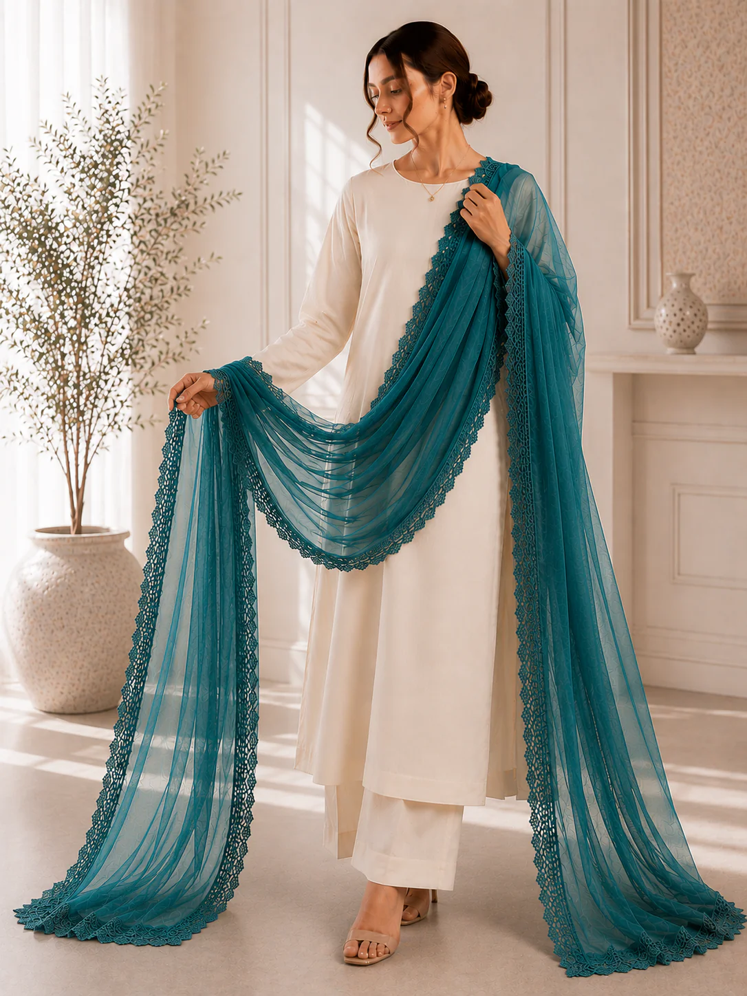 SMRF - 30 - chiffon Dupatta - Image 11