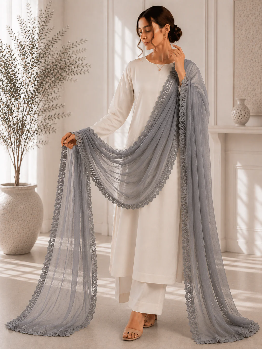 SMRF - 30 - chiffon Dupatta - Image 12