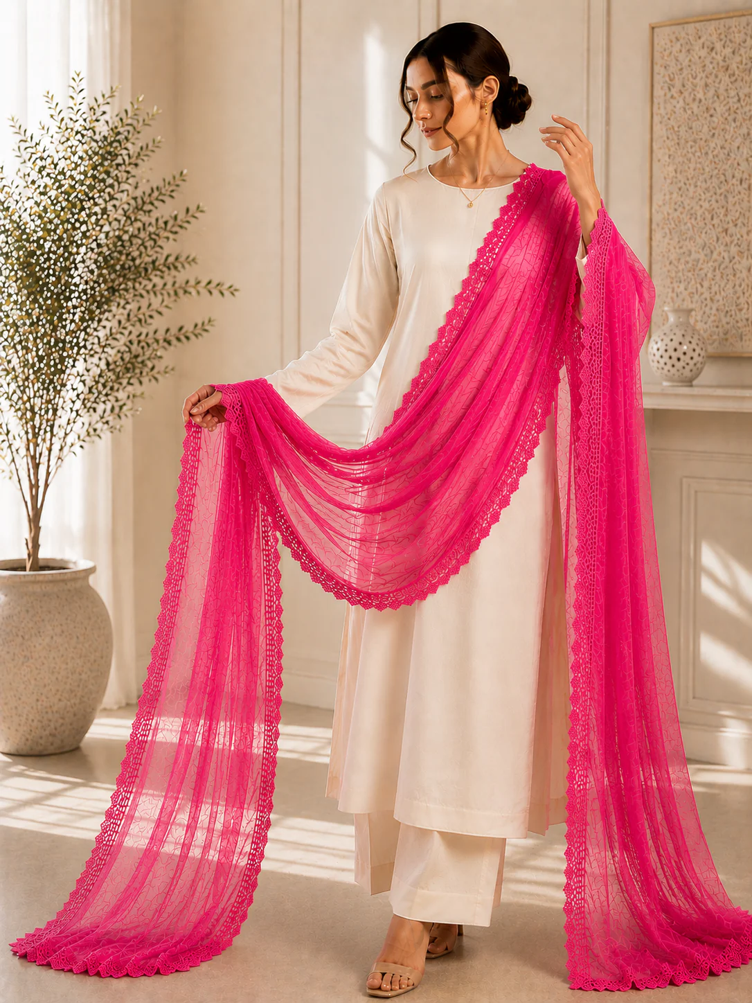 SMRF - 30 - chiffon Dupatta - Image 15