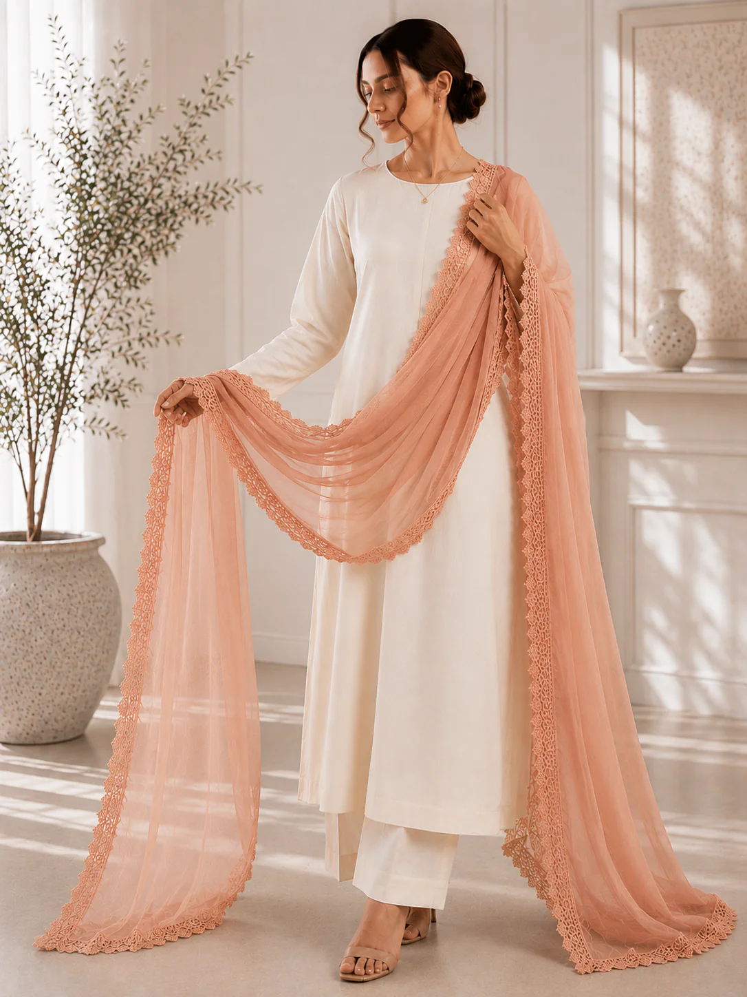 SMRF - 30 - chiffon Dupatta - Image 8