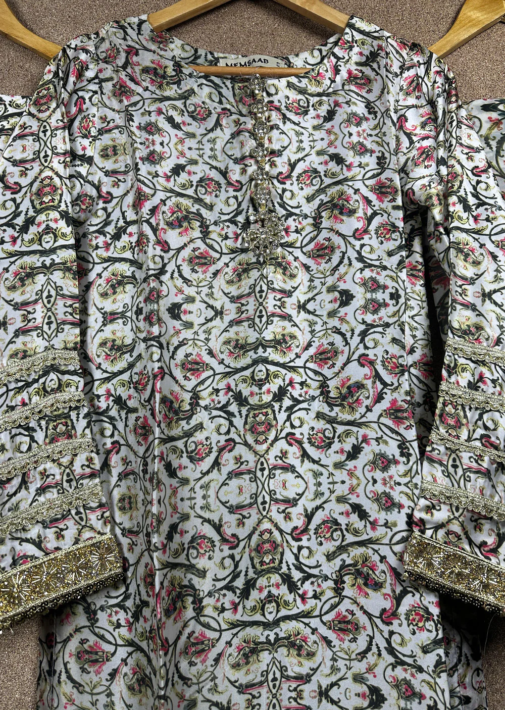 SMRPT-04 - White - Winter Silk Suit 2025 - Image 2