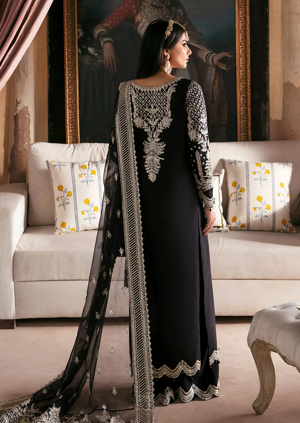 SNR-01-R - Kajal-  Readymade- Singhaar  by Saad Shaikh - Image 2