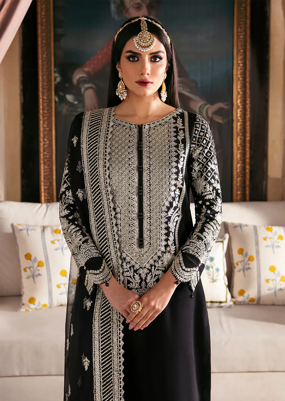 SNR-01-R - Kajal-  Readymade- Singhaar  by Saad Shaikh - Image 3