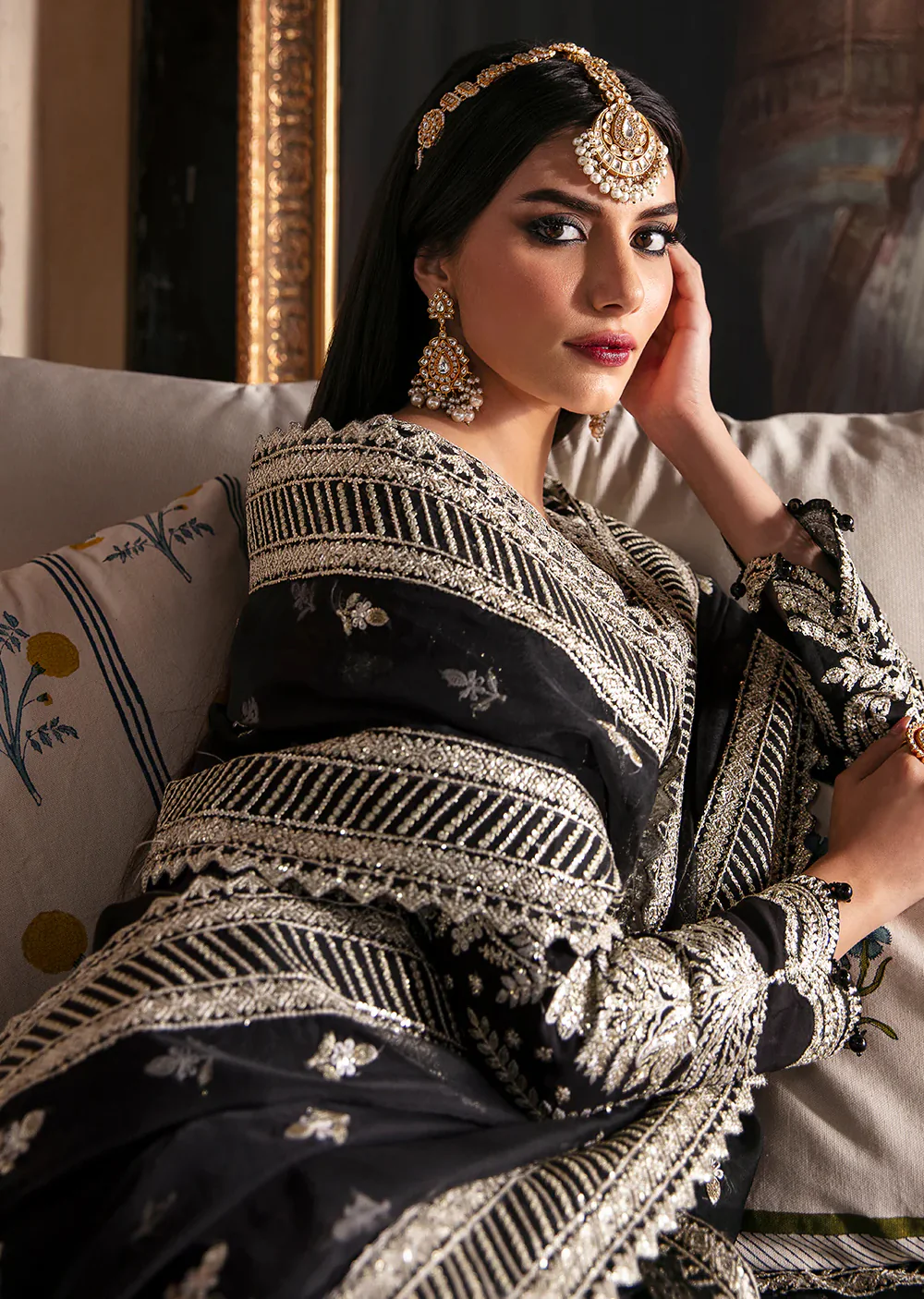 SNR-01-R - Kajal-  Readymade- Singhaar  by Saad Shaikh - Image 5