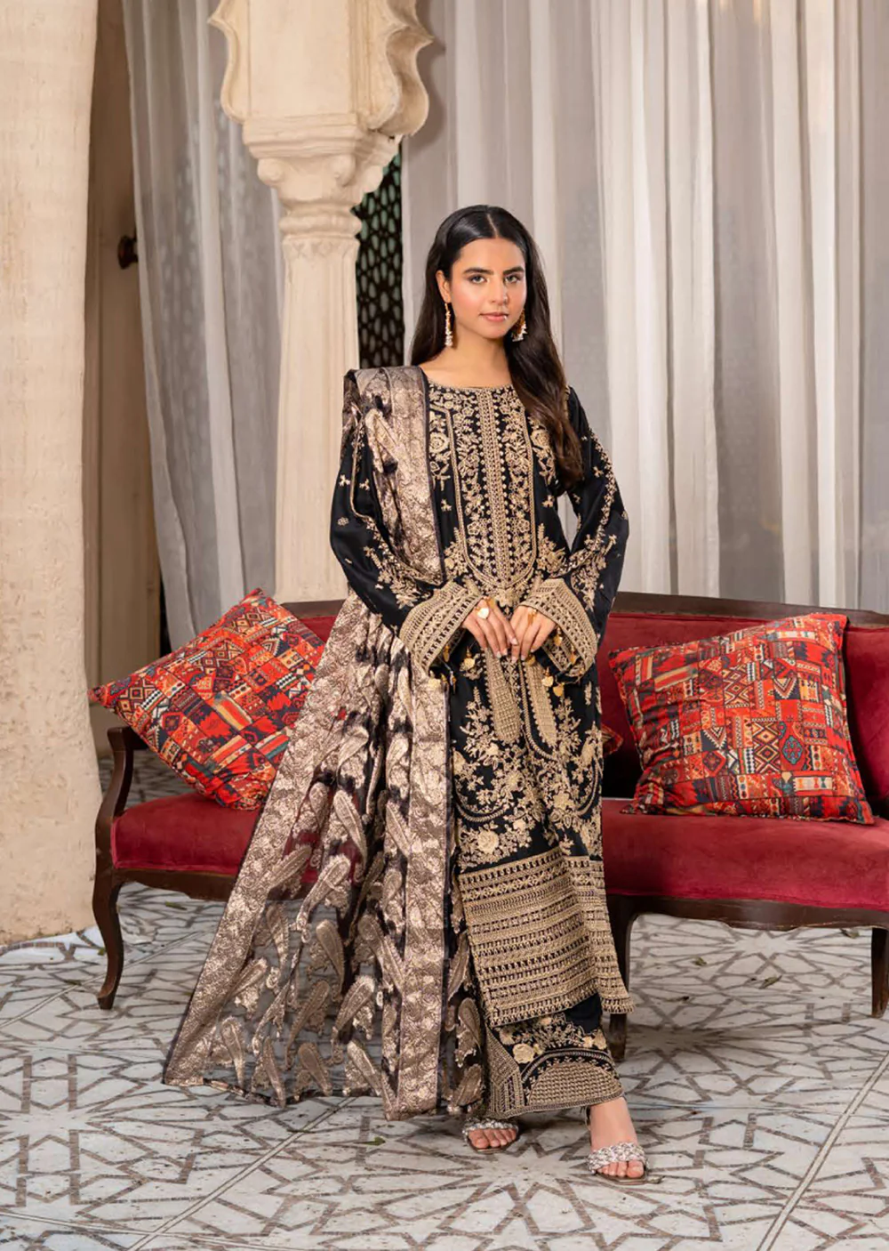 RGZ-001 - Readymade - Sana Safinaz by Rangz 2025 - Image 10