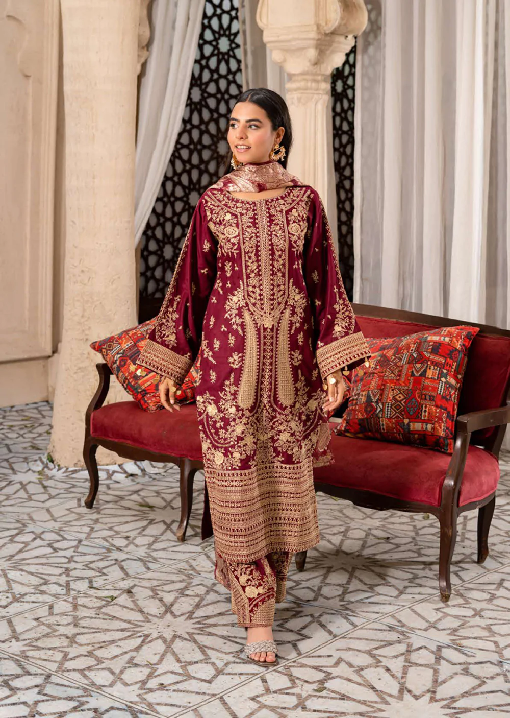 RGZ-001 - Readymade - Sana Safinaz by Rangz 2025 - Image 13