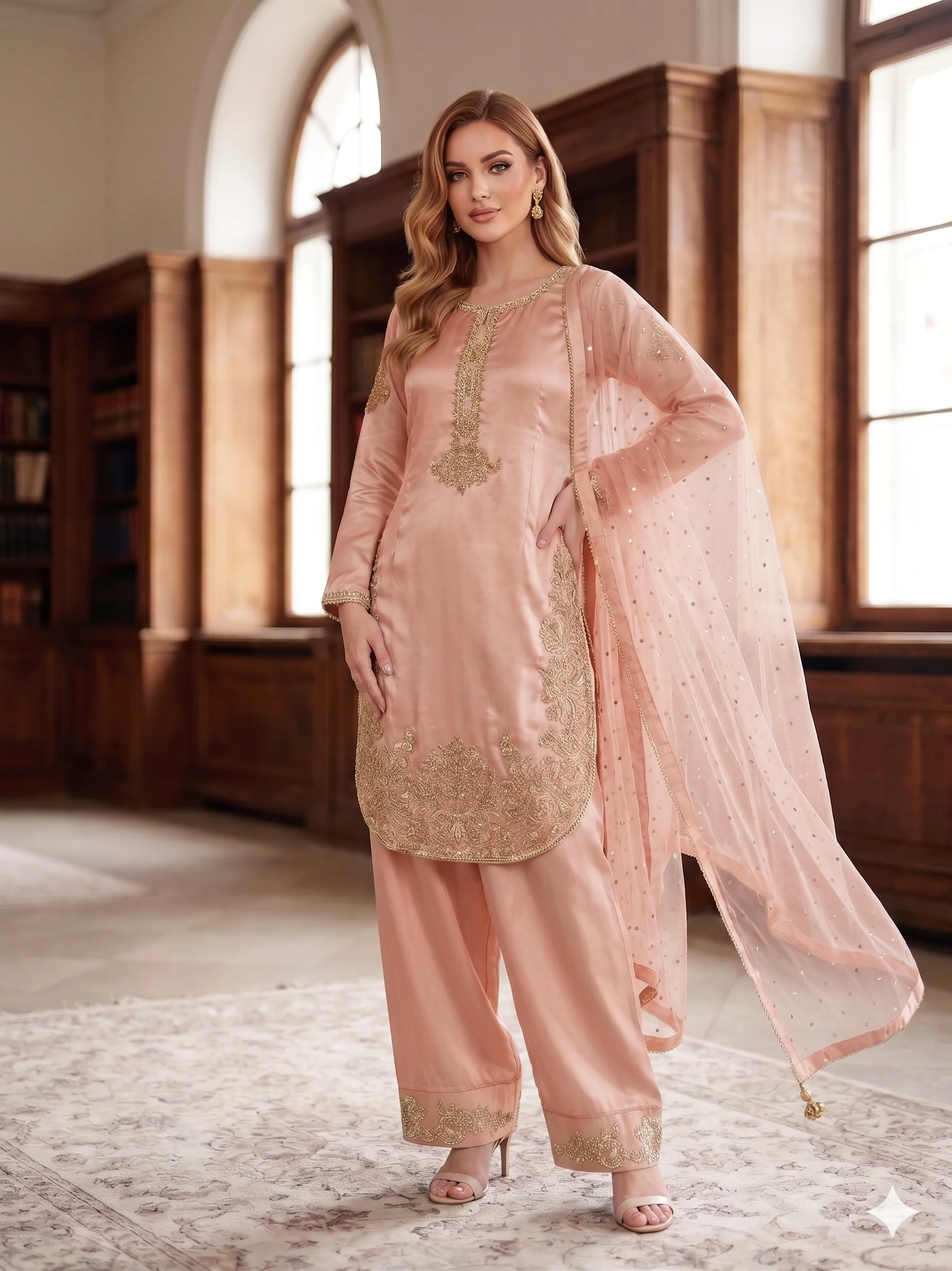 SPC-08- SALIHA - Readymade Sehrish B Pret Collection - Image 4