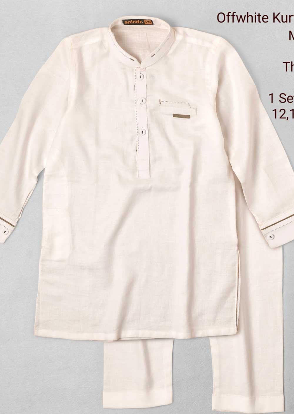 SPL1014 Readymade Cotton Boys Kurta Pajama