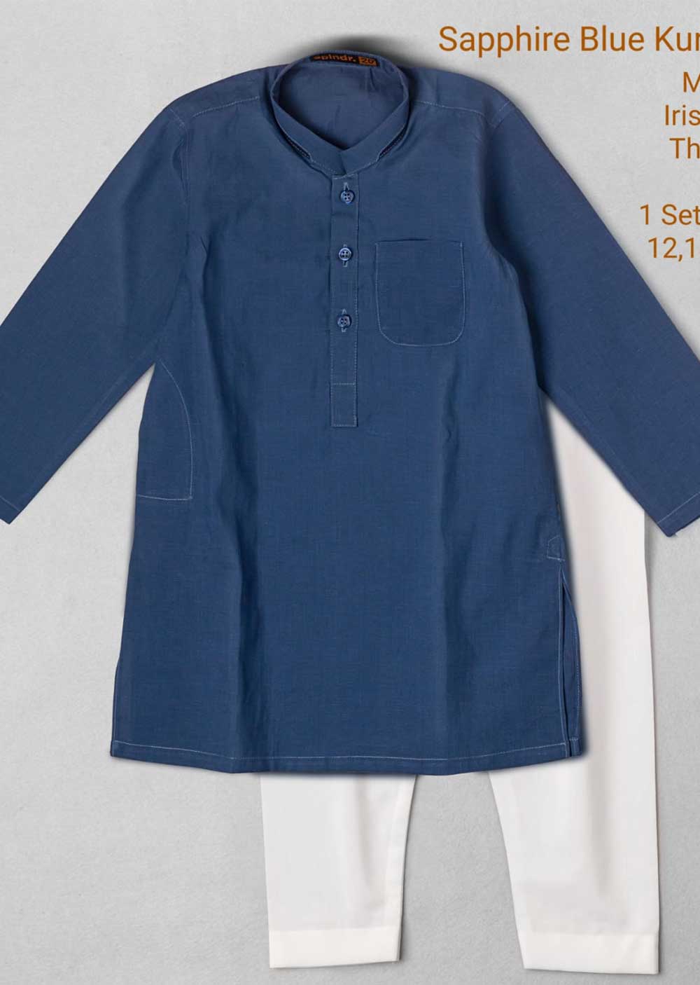 SPL1017 Readymade Cotton Boys Kurta Pajama
