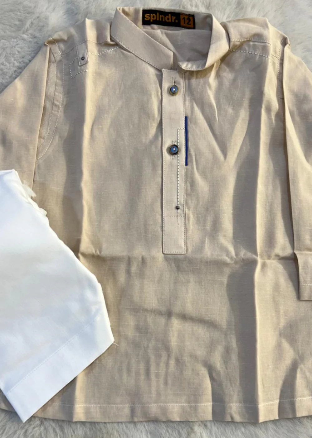 SPL1032 Readymade Cotton Boys Kurta Pajama - Image 2