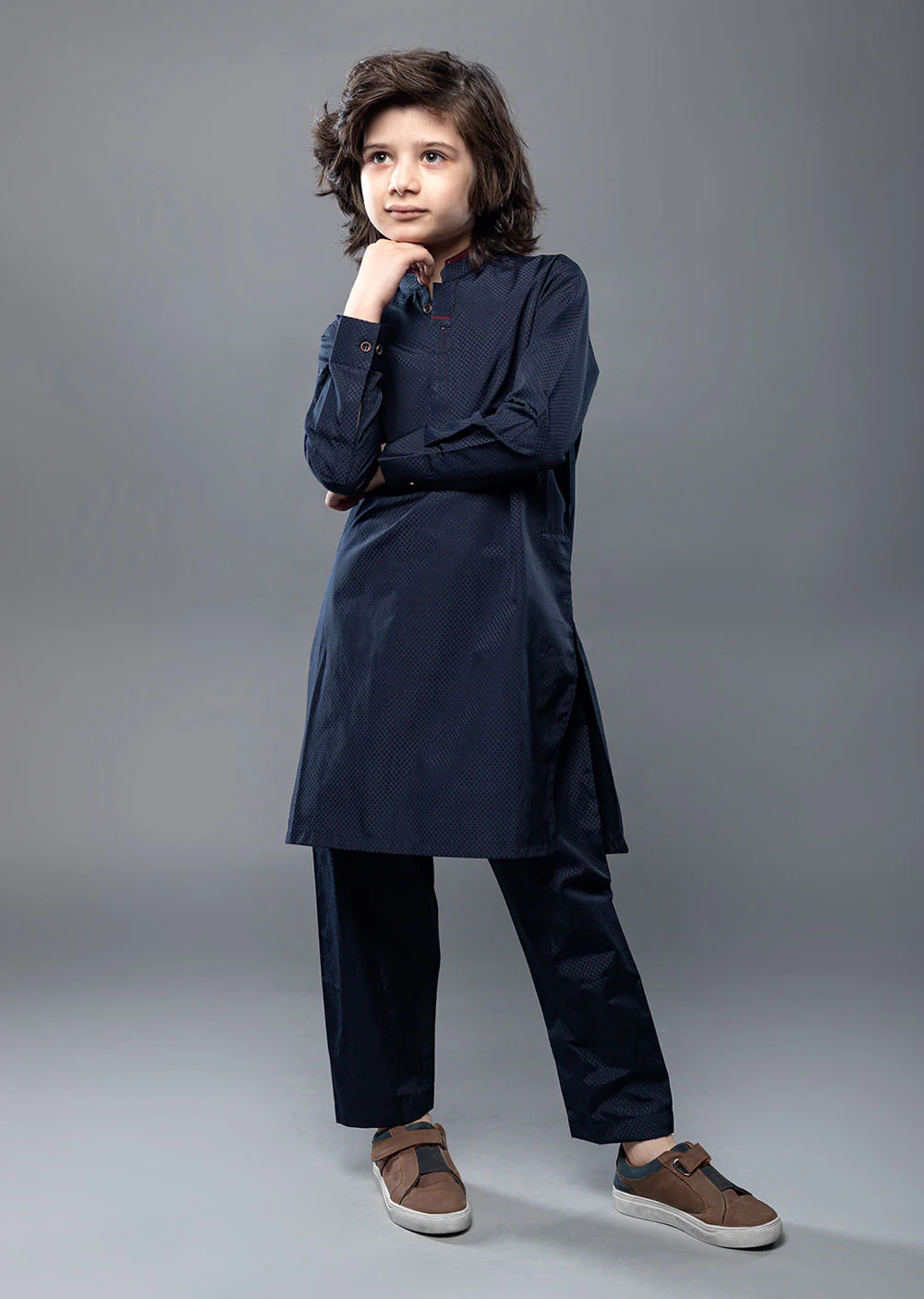 SPL2017 Readymade Blue Kurta Pajama