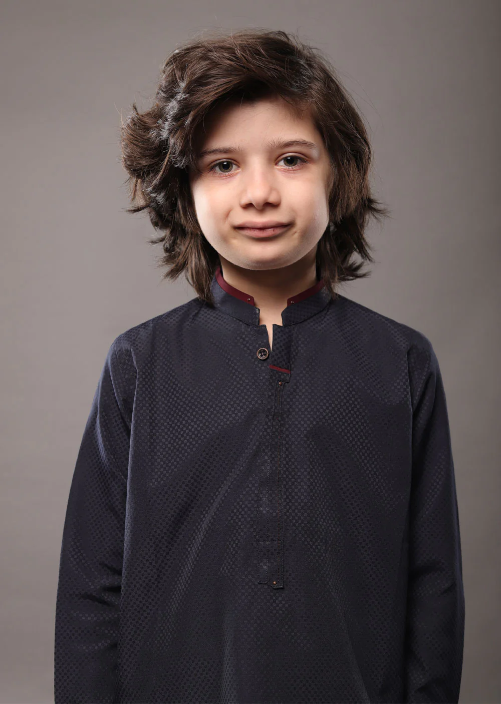 SPL2017 Readymade Blue Kurta Pajama - Image 2