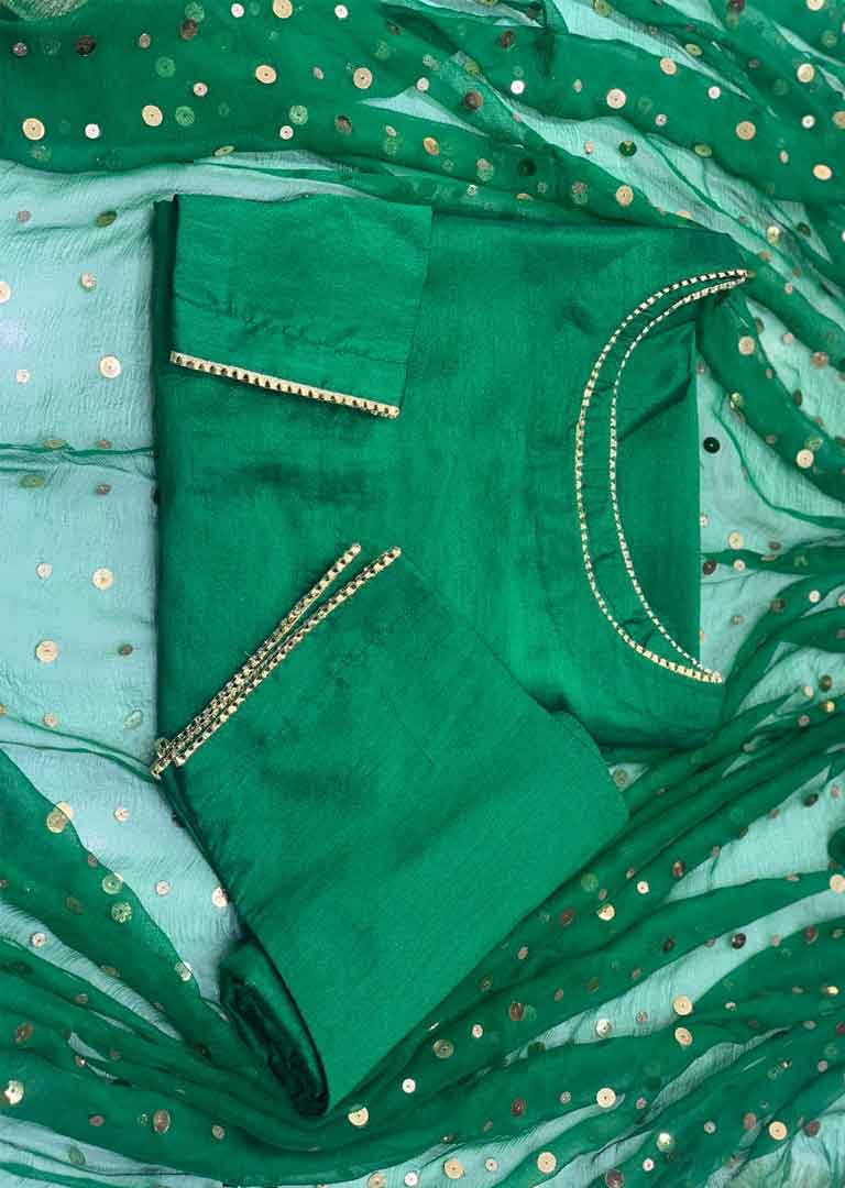 SRB105 - SADA BAKSH -Green Sehrish.B Designer MUMMY N ME - Image 7