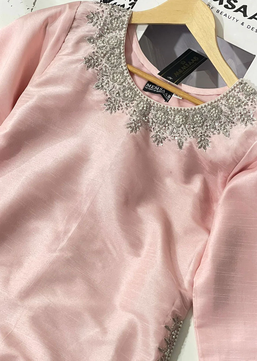 SRB110 - SADA BAHAR - Pink Sehrish.B Designer Outfit - Image 5
