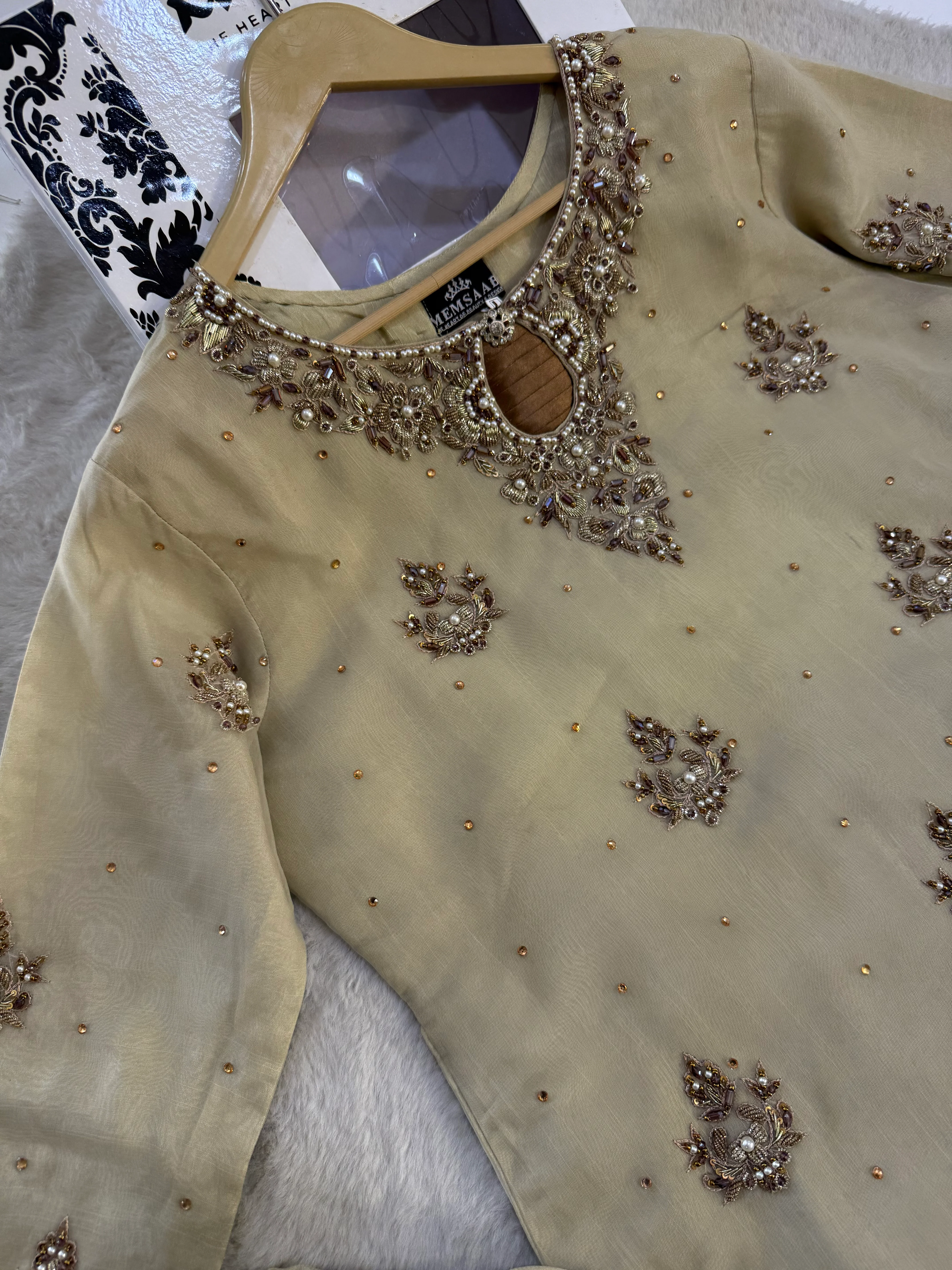 SRB114 - Readymade - Sehrish B Designer Suit - Image 7