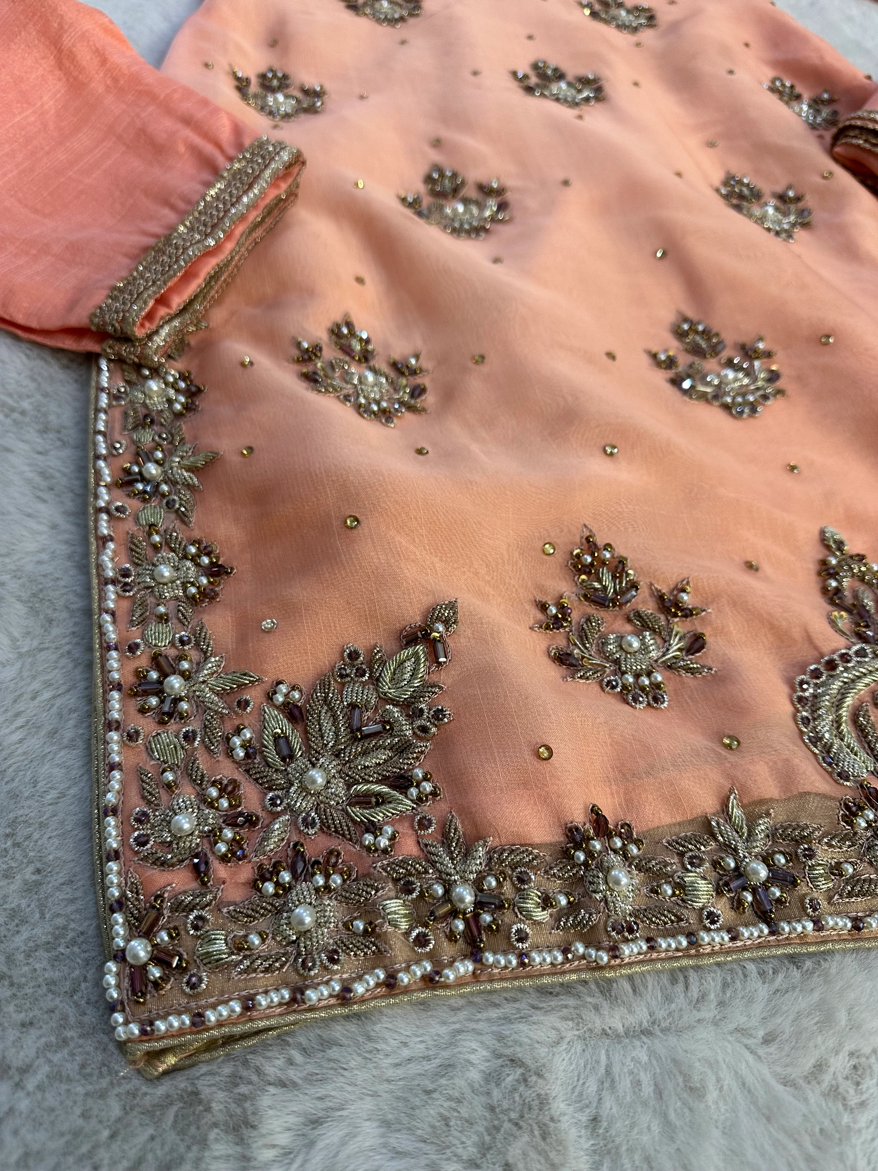 SRB114 - Readymade - Sehrish B Designer Suit - Image 8