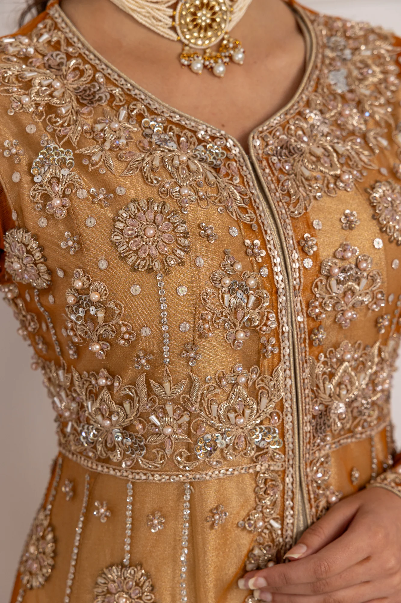 SRB1202 - Saima - Rust Sehrish.B Designer - Image 5