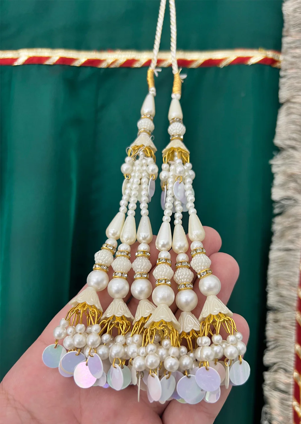 SRB1222 - Noor Bano - Green- Sehrish.B Designer - Image 6