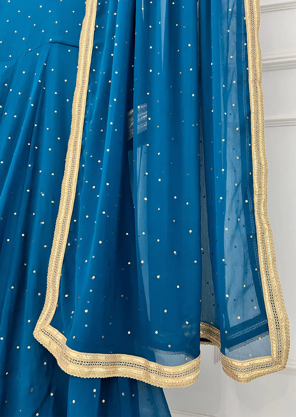 SRB1301 - Nayaab - Teal - Sehrish.B Designer - Image 7
