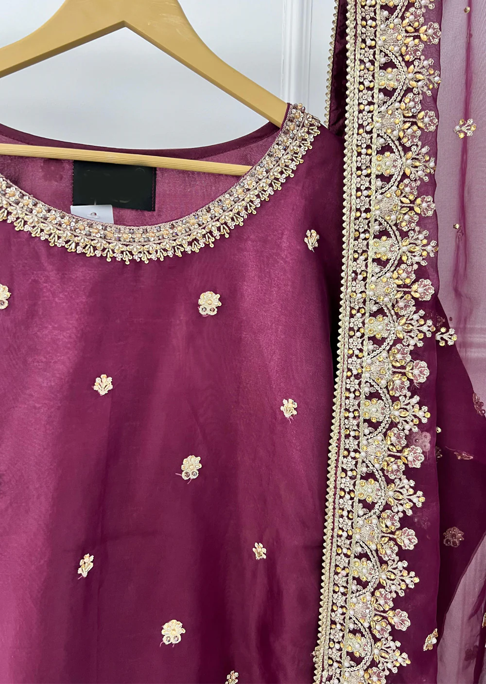 SRB1305 - Bano - Purple - Sehrish.B Designer - Image 11