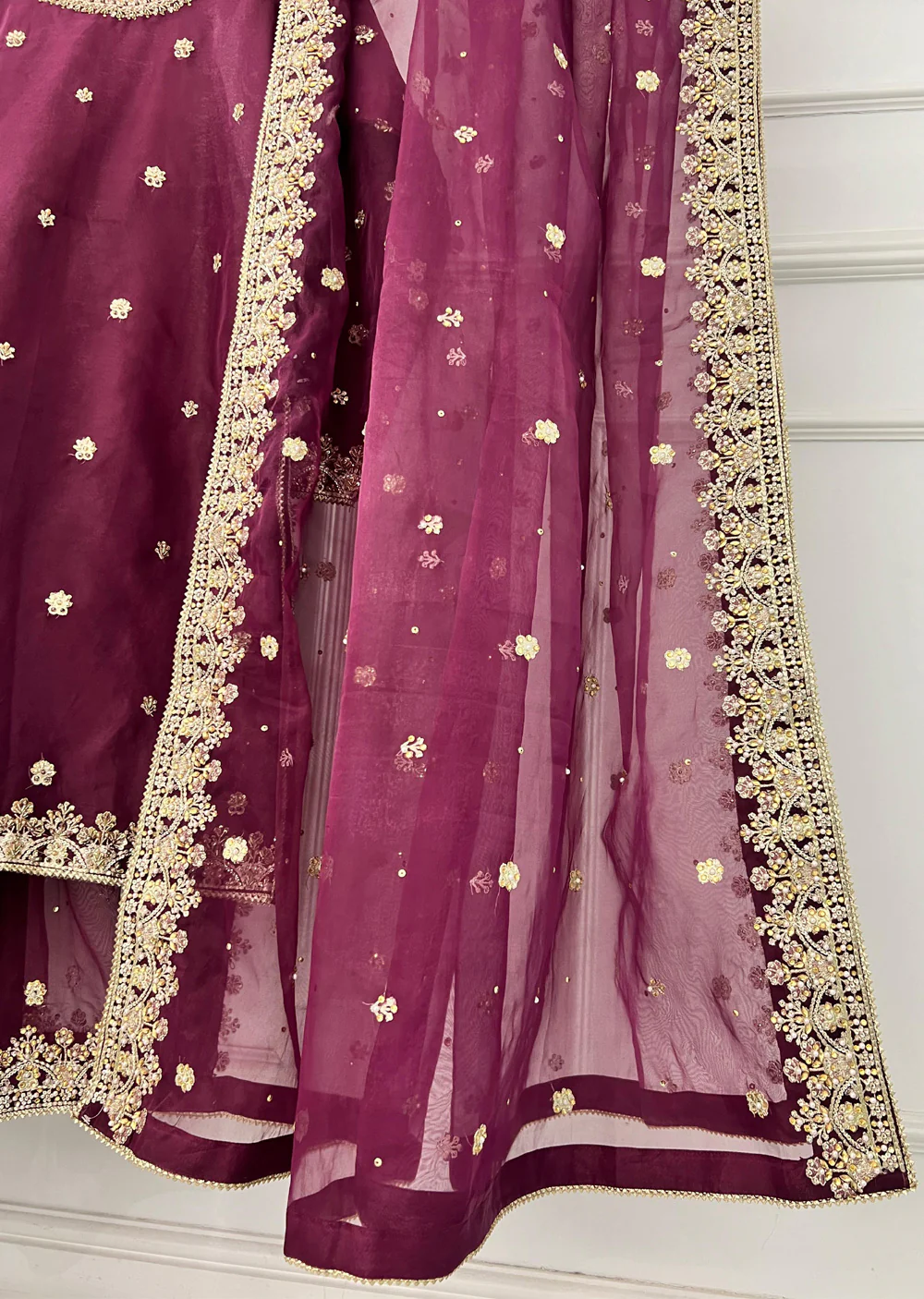 SRB1305 - Bano - Purple - Sehrish.B Designer - Image 9