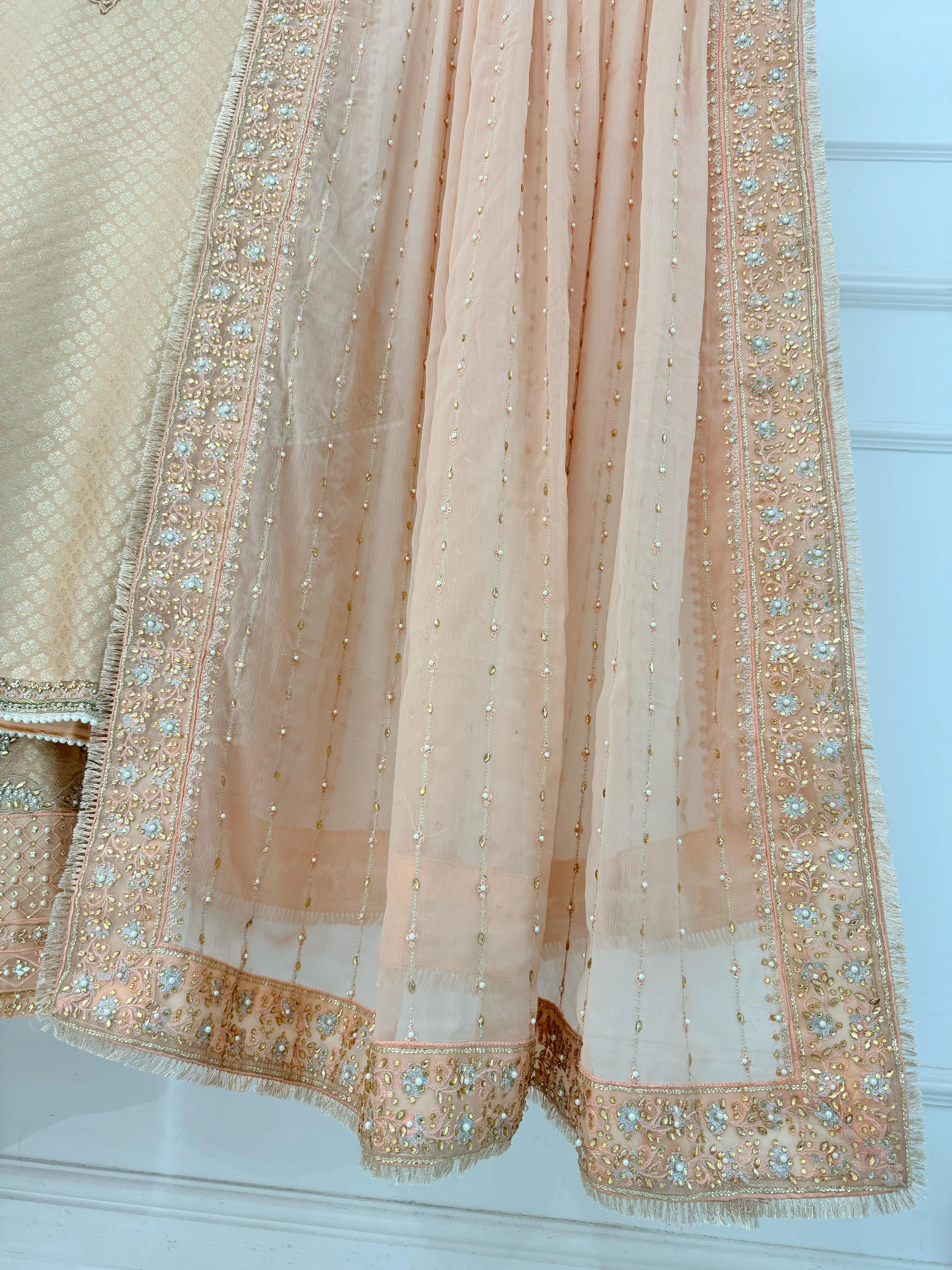 SRB1321 - Peach - Sehrish.B Designer - Image 4