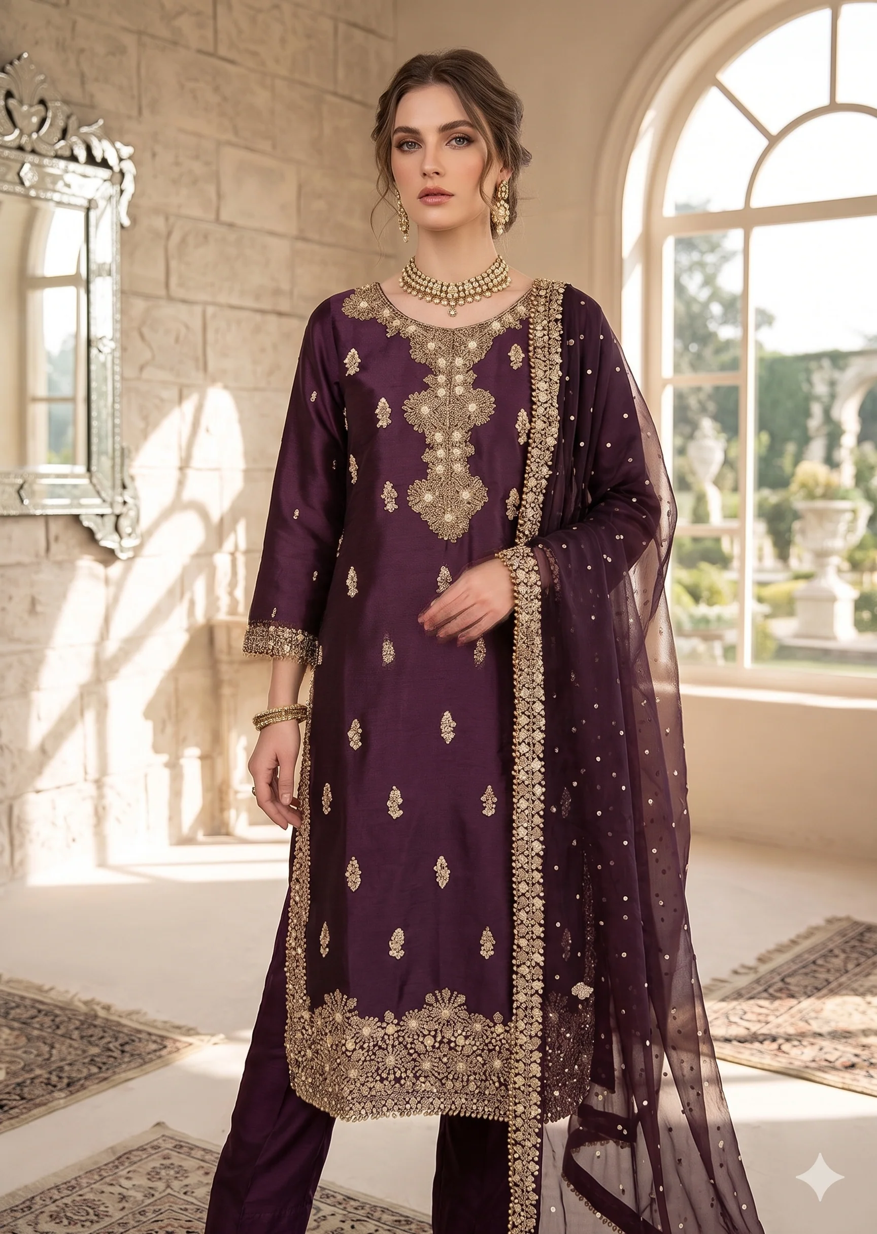 SRB1306 - Reem - Sehrish.B Designer - Image 3