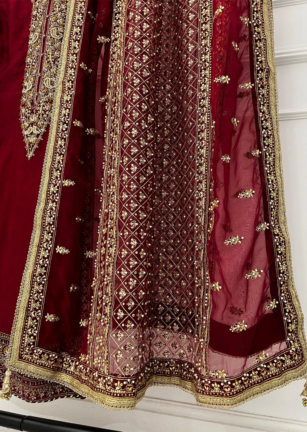 SRB1312 - Mahi - Red - Sehrish.B Designer - Image 5