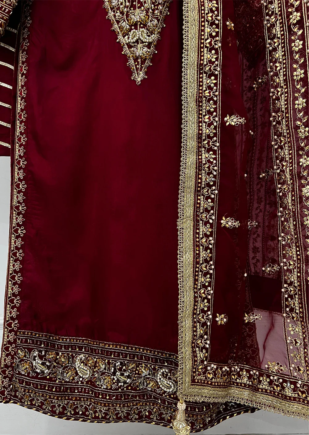 SRB1312 - Mahi - Red - Sehrish.B Designer - Image 8