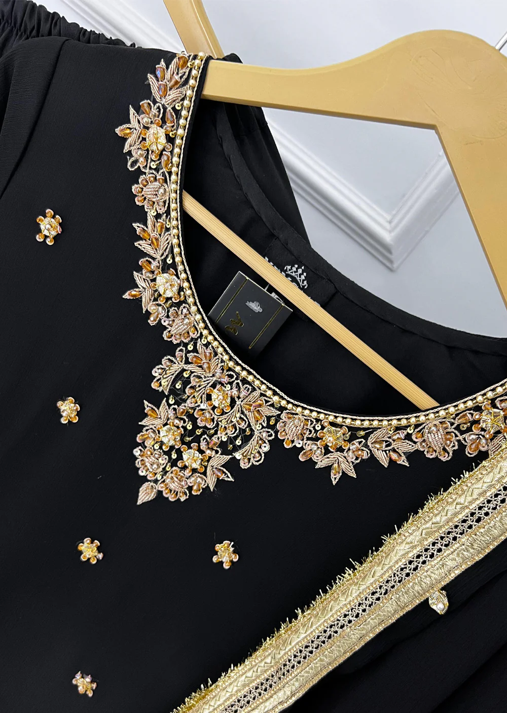 SRB1316 - Hamsha - black- Sehrish.B Designer - Image 7