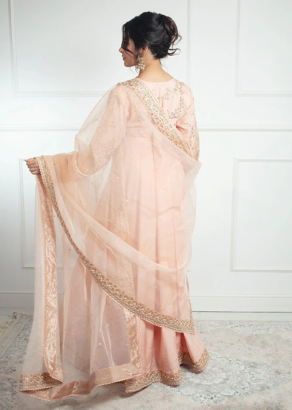 SRB1318 - Pink - Readymade - Sehrish.B Designer - Image 4