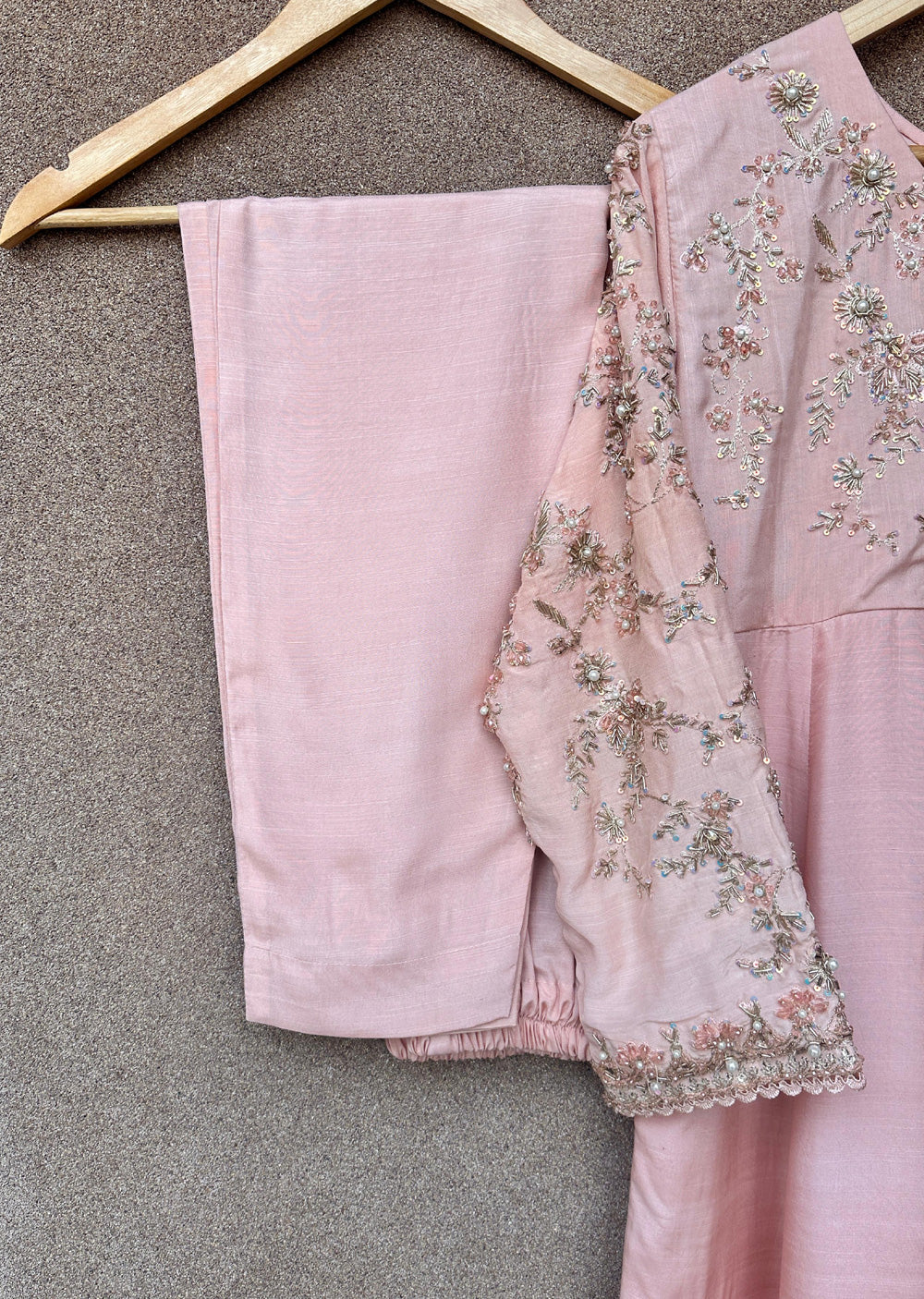 SRB1318 - Pink - Readymade - Sehrish.B Designer - Image 7