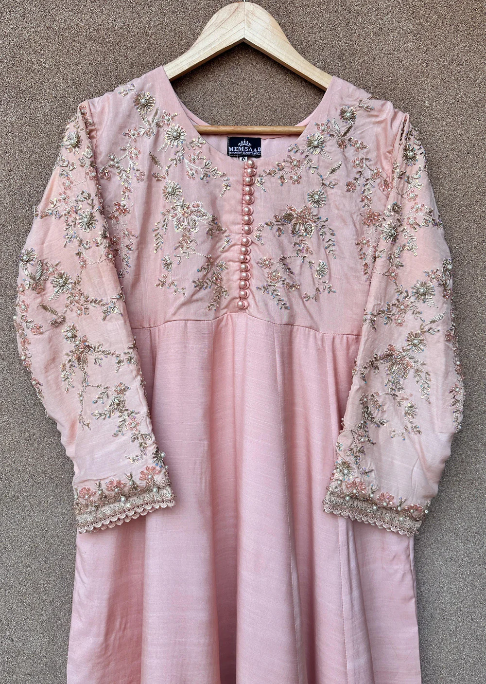 SRB1318 - Pink - Readymade - Sehrish.B Designer - Image 9