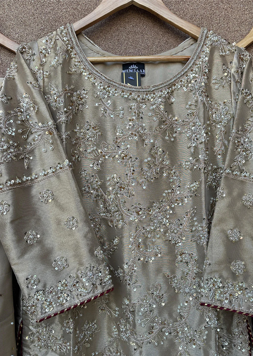 SRB1322 -Gold - Sehrish.B Designer - Image 2