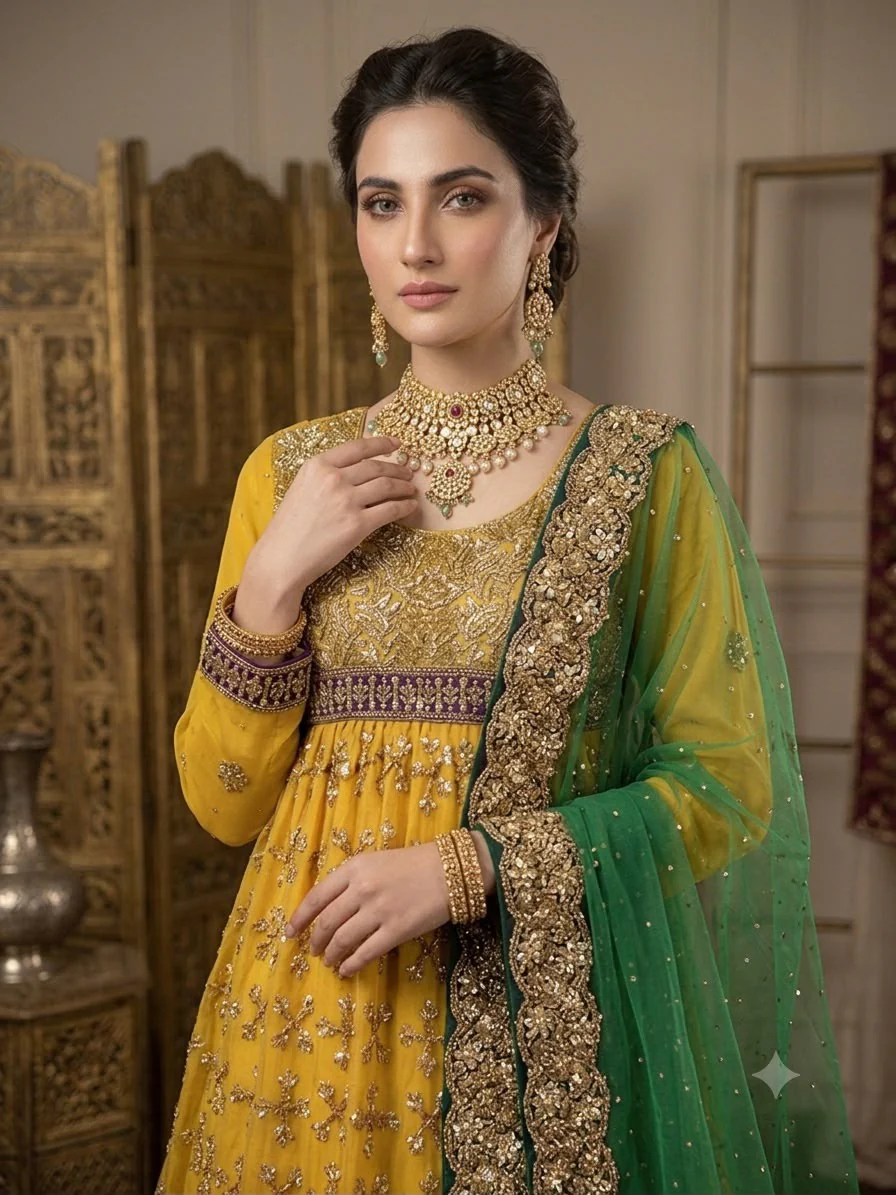 SRB134 YELLOW Sehrish.B Designer - Image 2