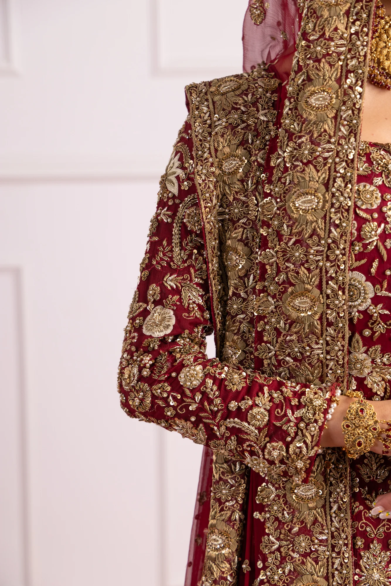 SRB2422 Muntaha - Bridal Farshi Lengha - Image 5