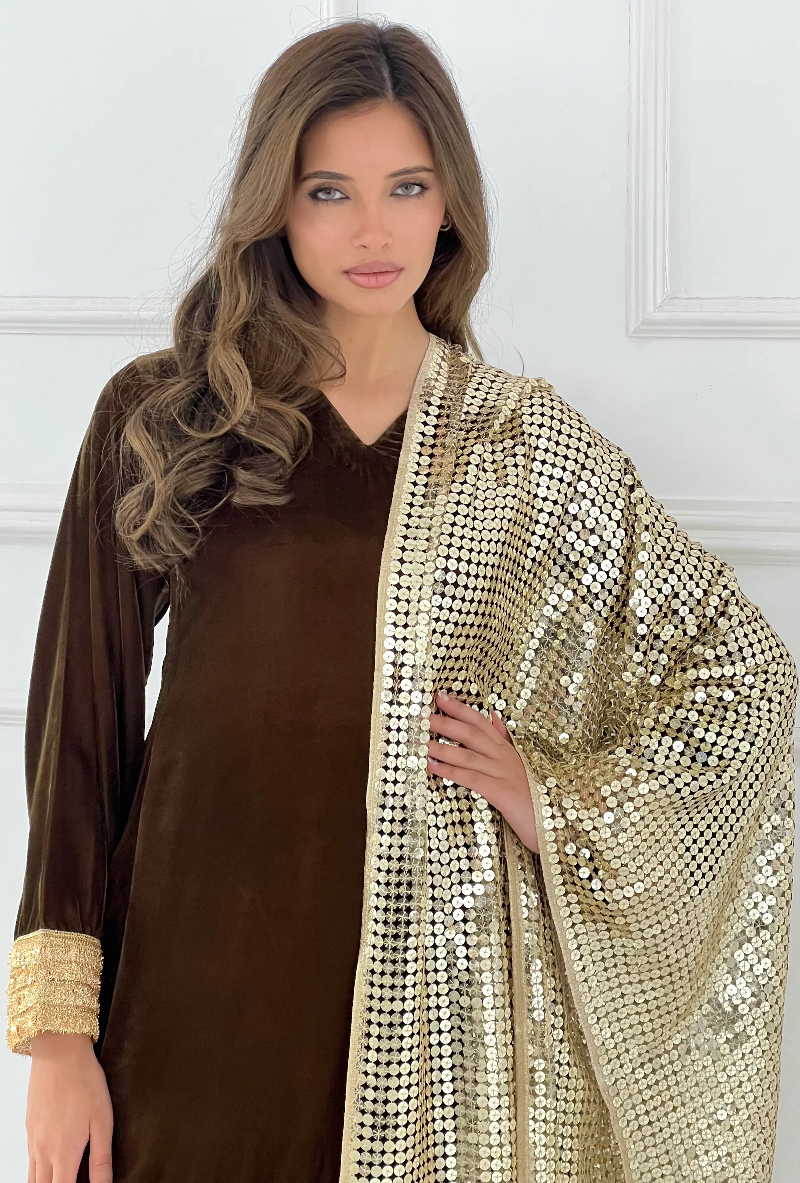 SRB2651 -Readymade Velvet Sehrish B Formals - Image 4