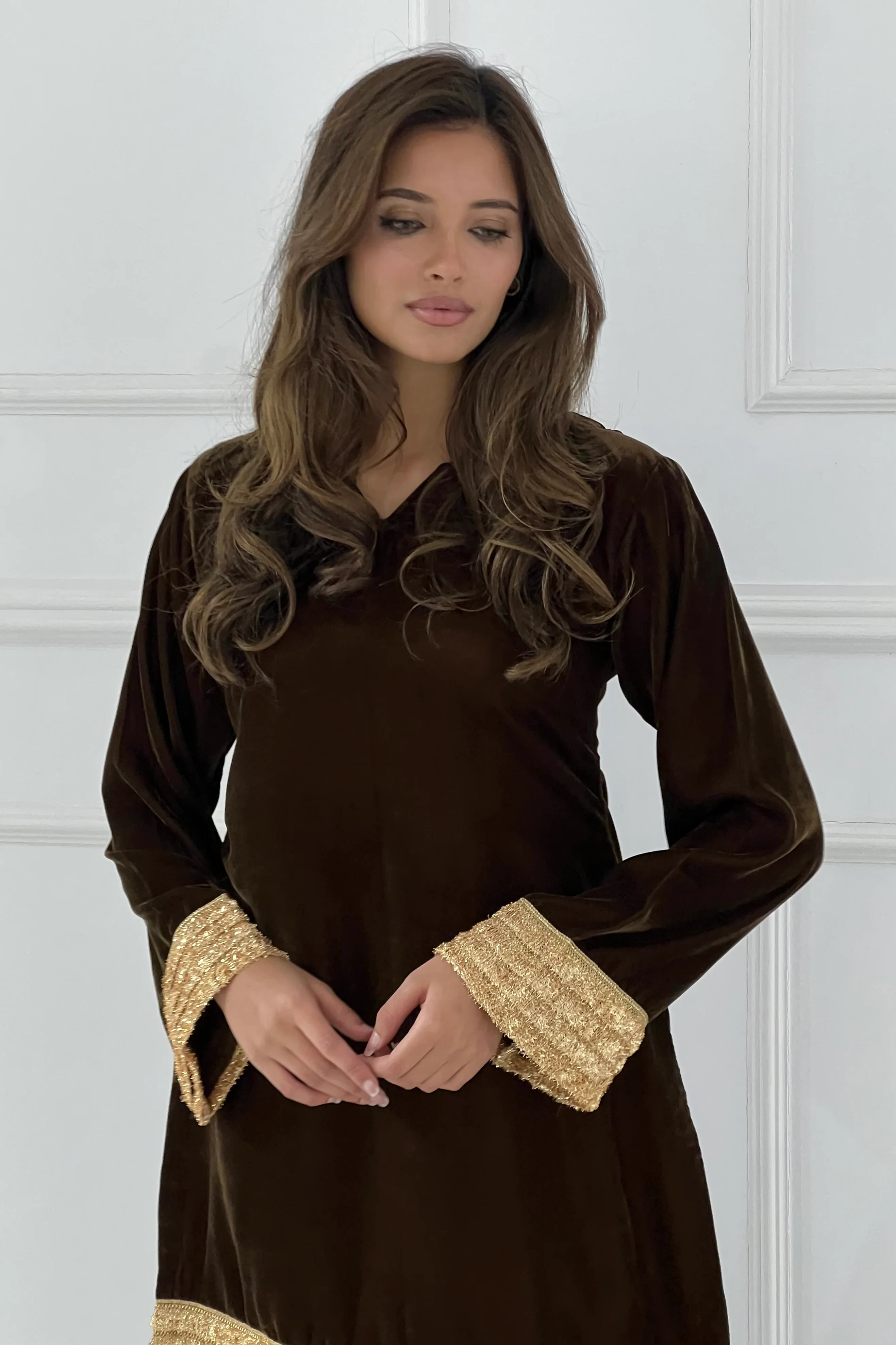 SRB2651 -Readymade Velvet Sehrish B Formals - Image 5