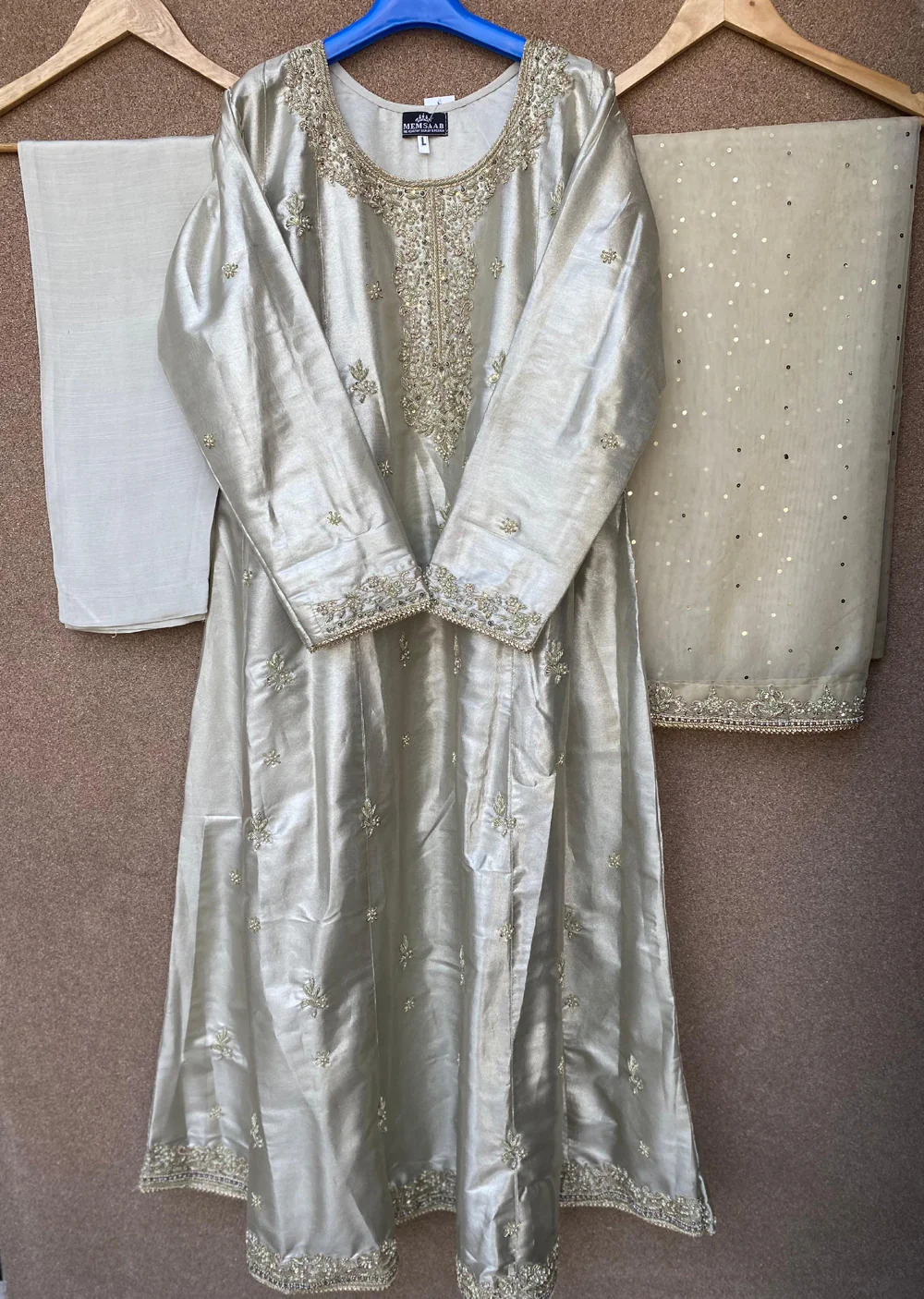 SRB3236 - Silver - Sehrish B Design 2025