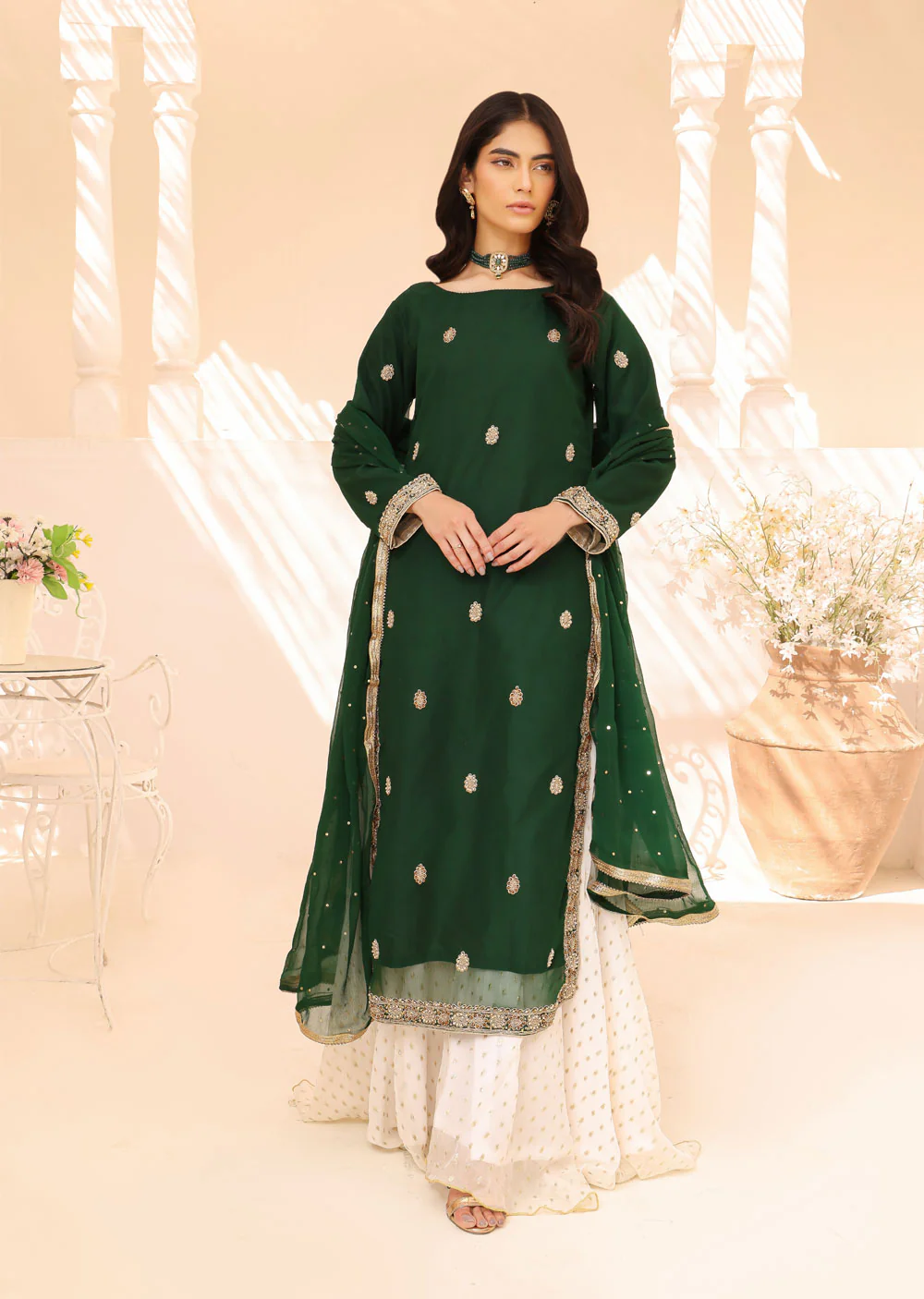 SRB901 Rehmat Palazzo by Sehrish B - Image 2