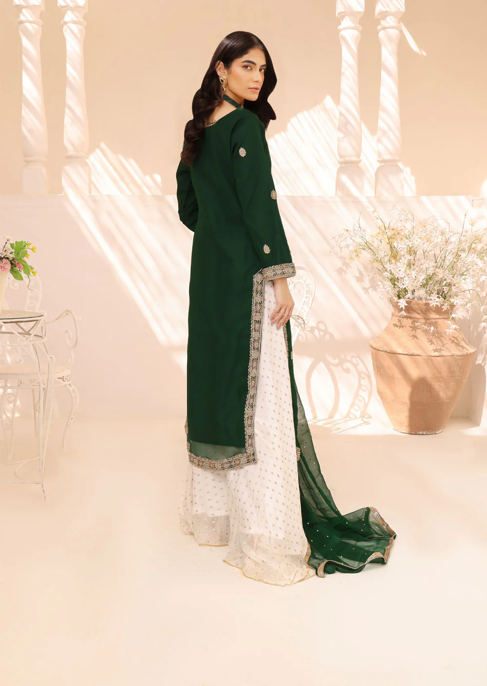 SRB901 Rehmat Palazzo by Sehrish B - Image 3