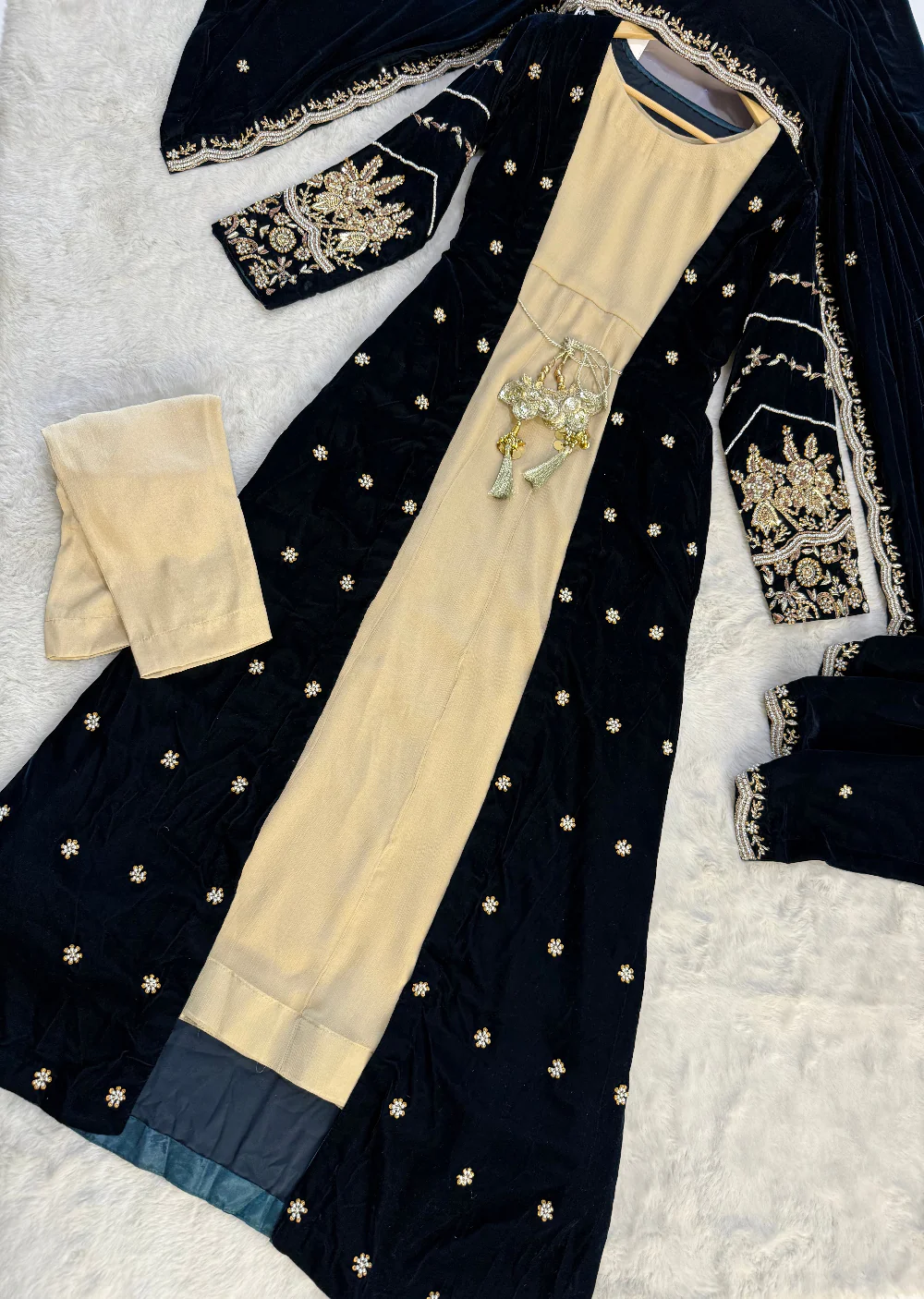 SRB911 Sasha - Jade Velvet Luxe by Sehrish B