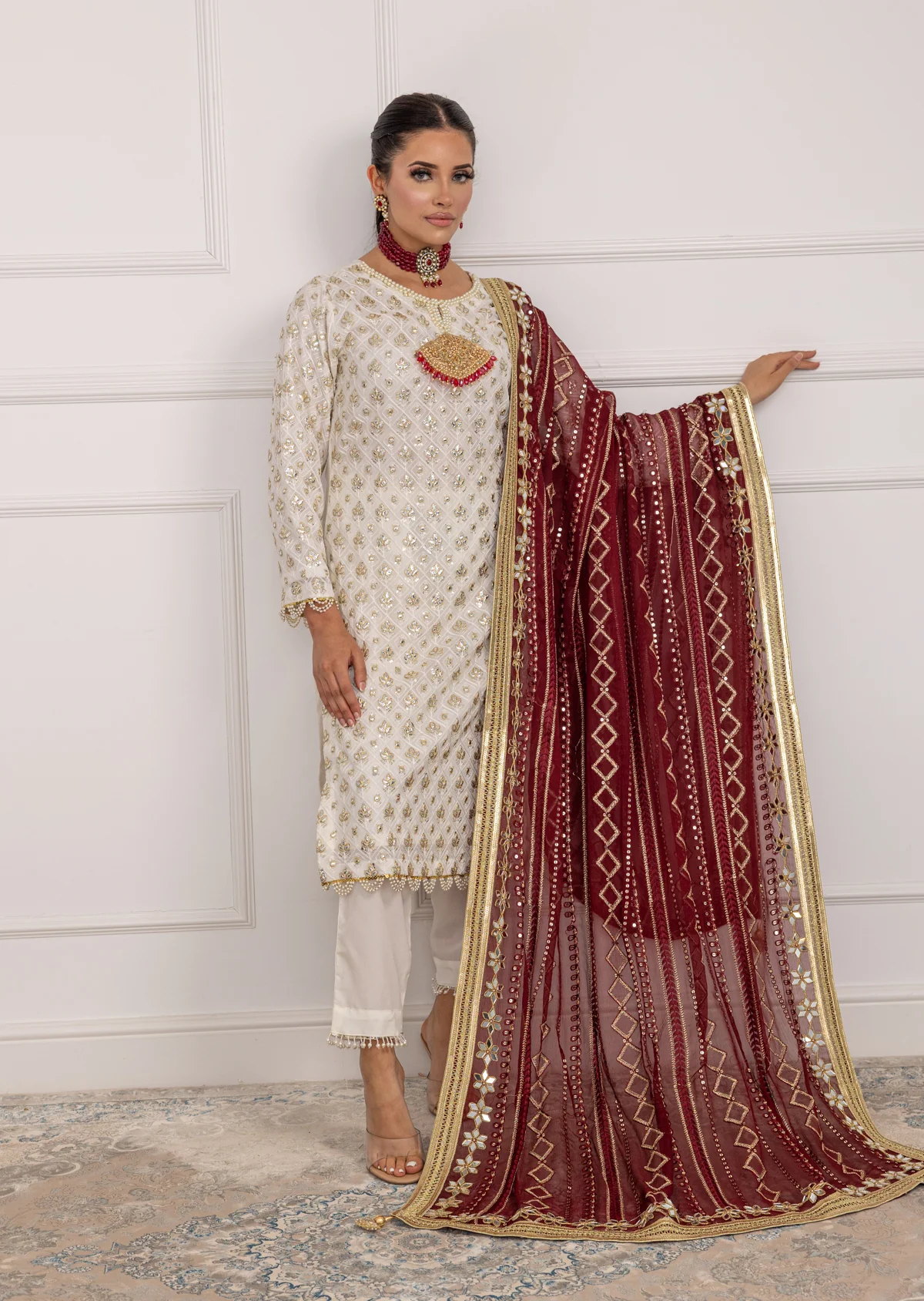 SRB913 Qavali - Designer Partywear Outfit