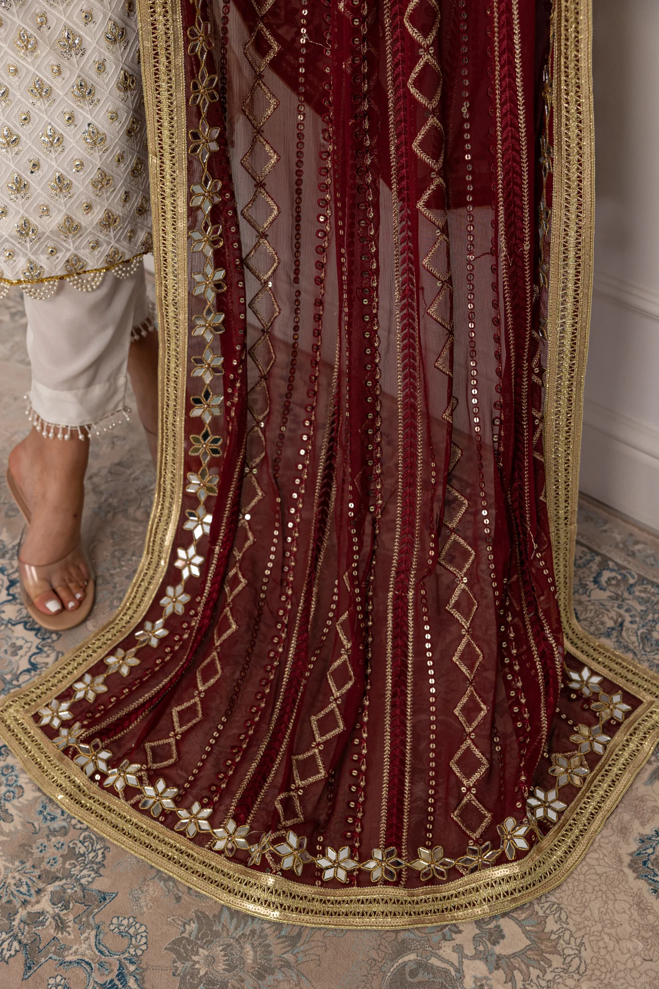 SRB913 Qavali - Designer Partywear Outfit - Image 3