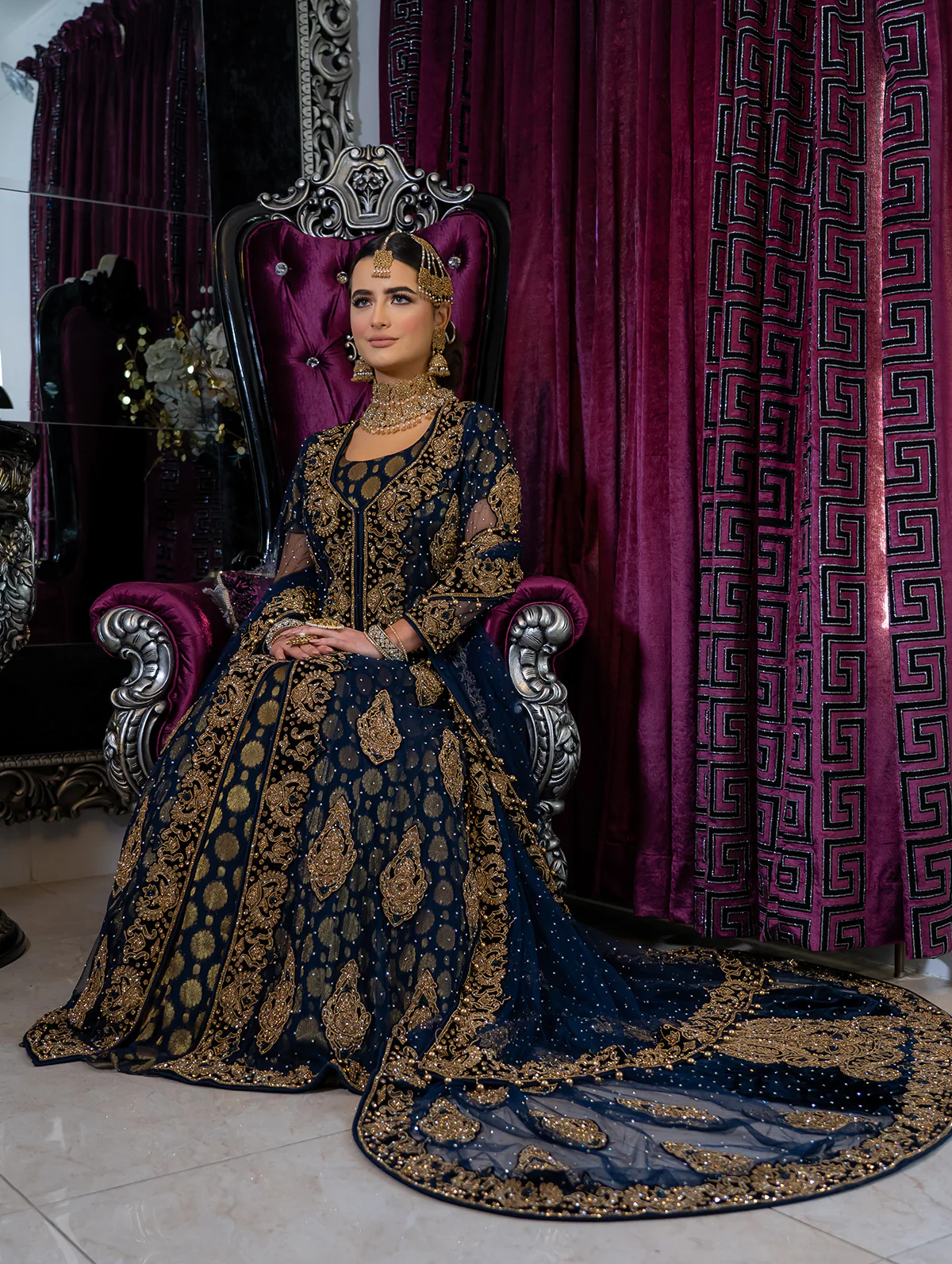 SRB9928 - Saharish Bridal - Sehrish.B Designer - Image 3