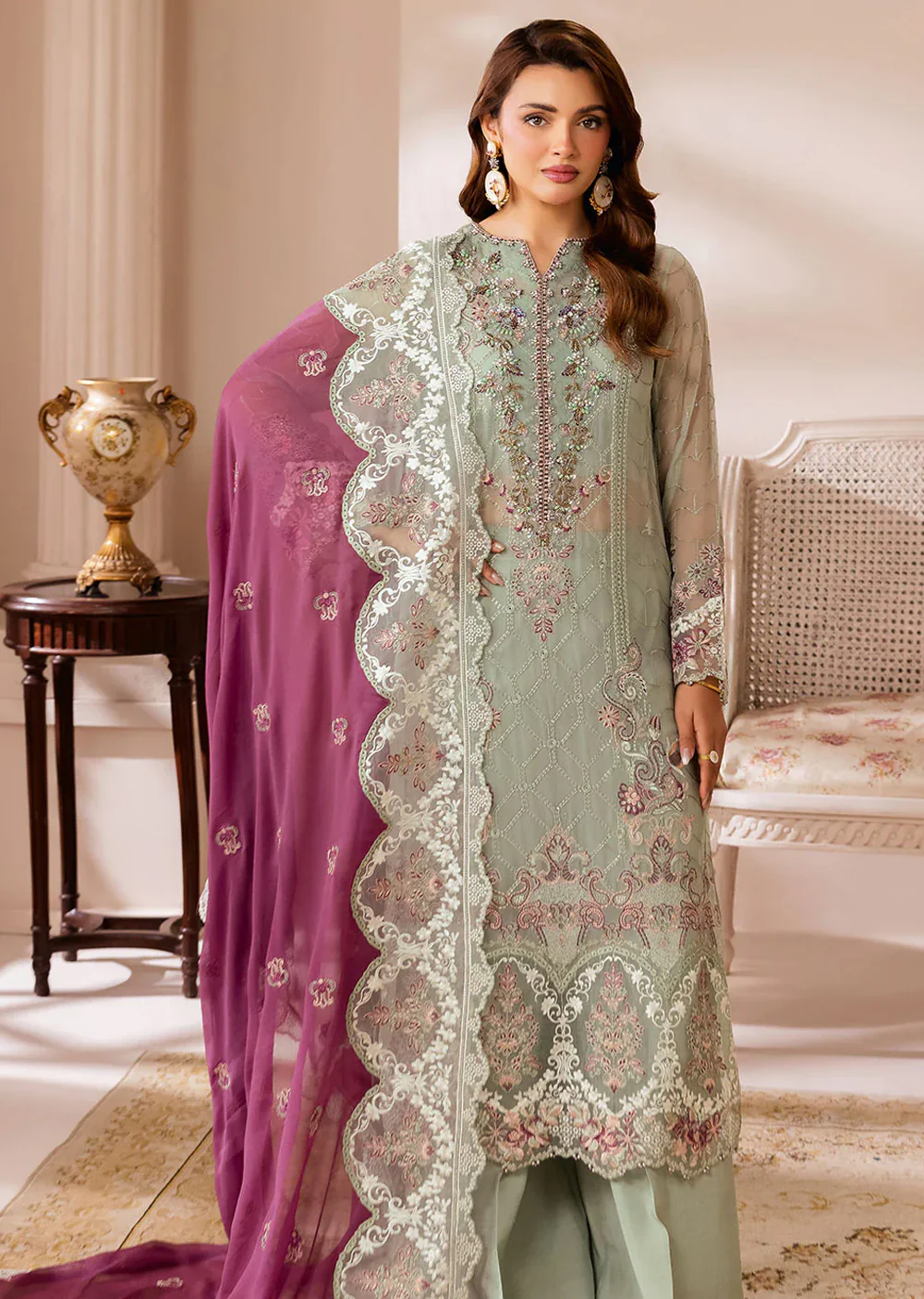 ST-104-SATRANGT RAMSHA PREMIUM CHIFFON