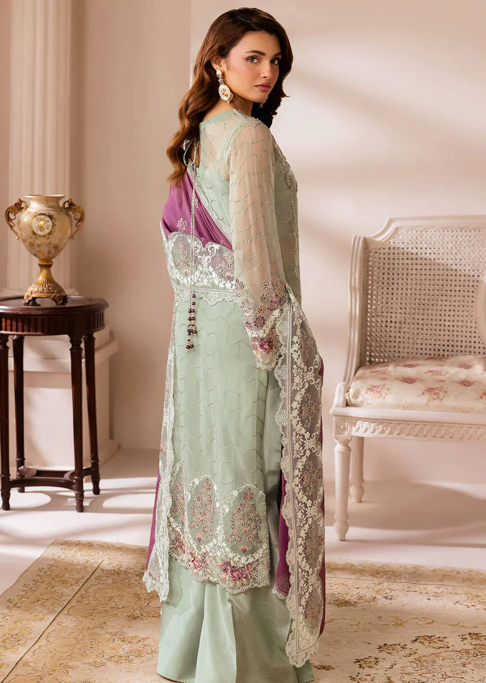 ST-104-SATRANGT RAMSHA PREMIUM CHIFFON - Image 3