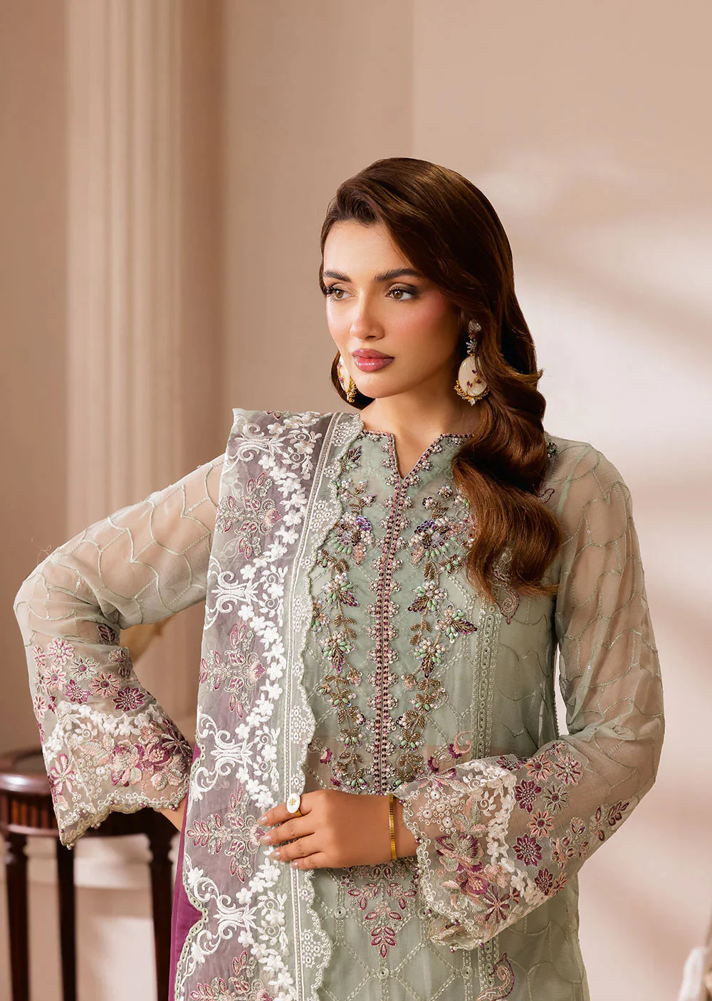 ST-104-SATRANGT RAMSHA PREMIUM CHIFFON - Image 6