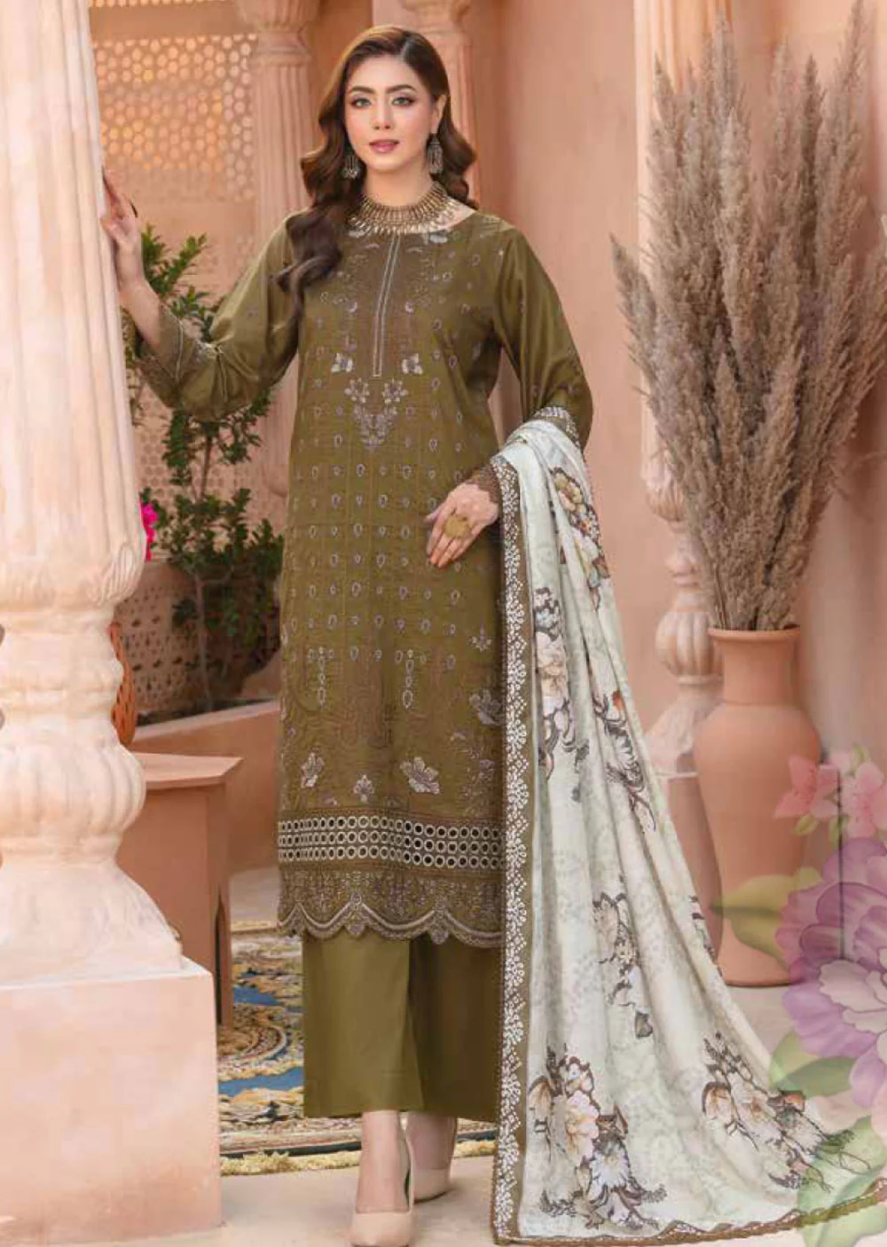 STG-01 - Readymade - Satrangi Premium Lawn Suit by Bin Shahzad 2024