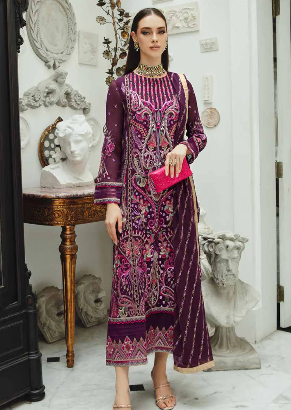 SW2306 - Readymade - Freesia by Ariya Chiffon De Luxe 2024